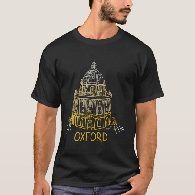Oxford City England Uk For T-Shirt (Front)