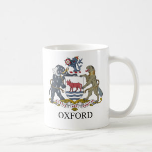 Oxford coat of arms coffee mug