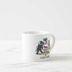 Oxford coat of arms espresso cup