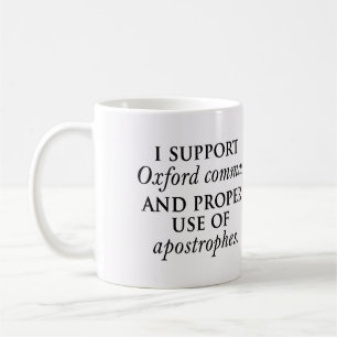Oxford Comma and Apostrophes Mug