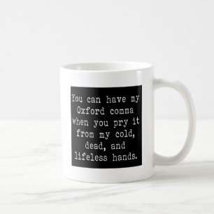 Oxford Comma Coffee Mug