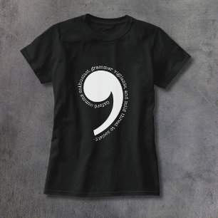Oxford Comma Enthusiast T-Shirt