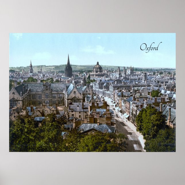 Oxford, England (1900) Poster (Front)