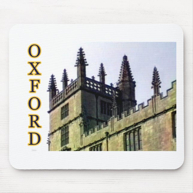Oxford England 1986 Building Spirals 1 Mouse Mat (Front)