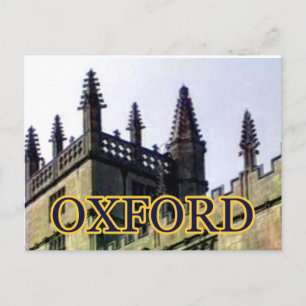 Oxford England 1986 Building Spirals 1 Postcard