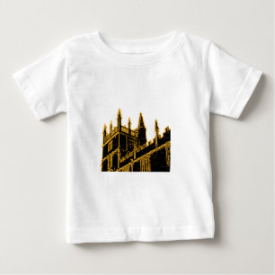 Oxford England 1986 Building Spirals Brown Baby T-Shirt