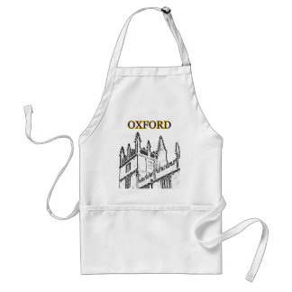Oxford England 1986 Building Spirals White jGibney Standard Apron