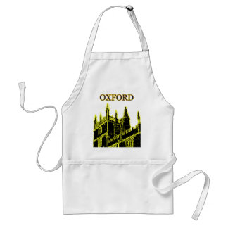 Oxford England 1986 Building Spirals Yellow Standard Apron
