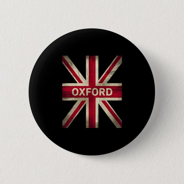Oxford England Britain Uk History Vacation Souveni 6 Cm Round Badge (Front)