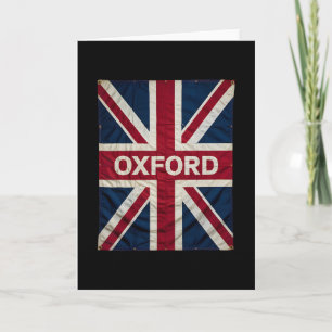 Oxford England Britain Uk History Vacation Souveni Card
