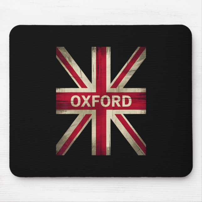 Oxford England Britain Uk History Vacation Souveni Mouse Mat (Front)
