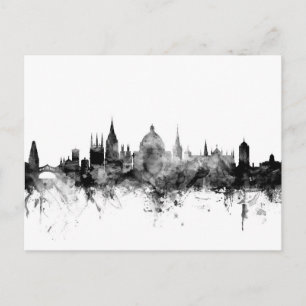 Oxford England Skyline Postcard