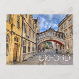 Oxford Holiday Postcard