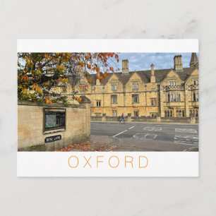 Oxford Holiday Postcard