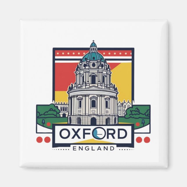 Oxford Landmark Magnet (Front)