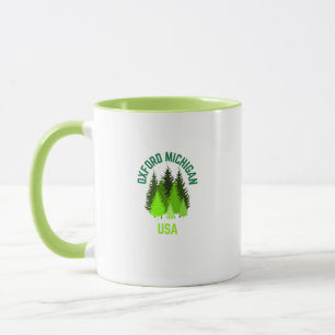 Oxford Michigan Hometown Coffee Mug