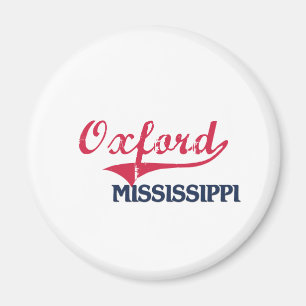 Oxford Mississippi City Classic Magnet