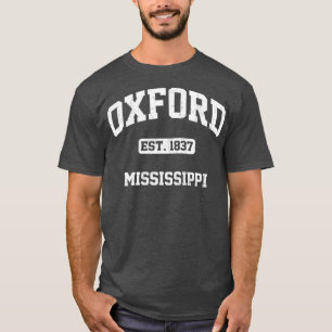 Oxford Mississippi MS vintage State Athletic style T-Shirt