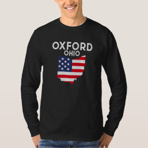 Oxford Ohio USA State America Travel Ohioan Premiu T-Shirt