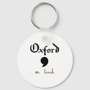Oxford or Trash Key Ring