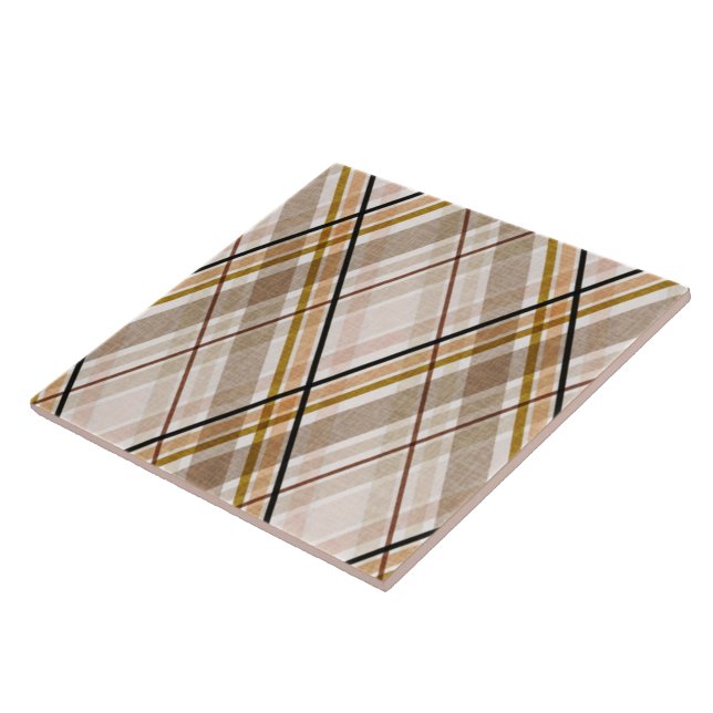 Oxford Plaid Tile (Side)