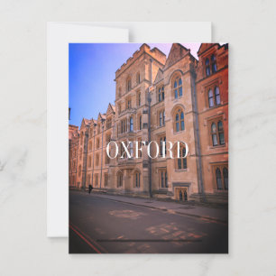 Oxford Postcard