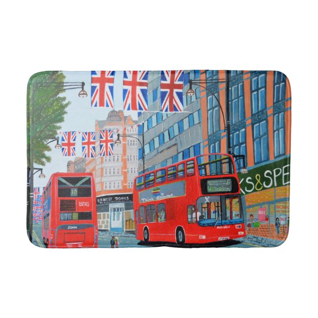 Oxford Steet Bath Mat (Front)