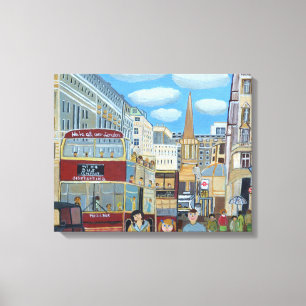 Oxford Street London Canvas Print