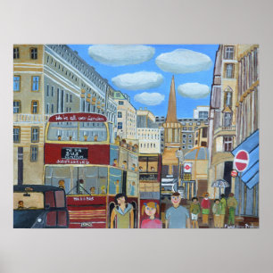 Oxford Street London  Poster