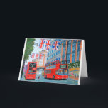 Oxford Street- Queen's Diamond  Jubilee Card<br><div class="desc">Oxford Street- Queen's Diamond  Jubilee</div>