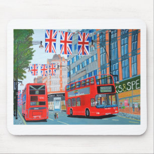 Oxford Street- Queen's Diamond Jubilee Mouse Mat