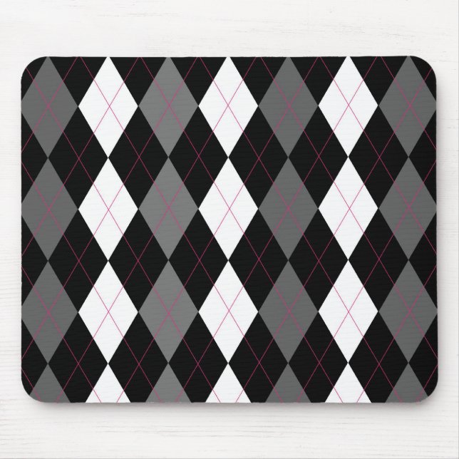 Oxford Tales A Deux Argyle Mousepad (Front)