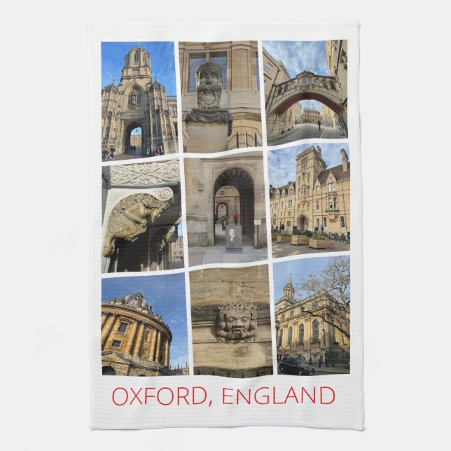Oxford Tea Towel (Vertical)
