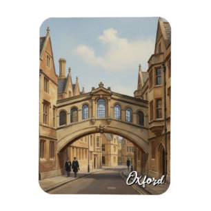 Oxford University Bridge of Sighs England Travel Magnet