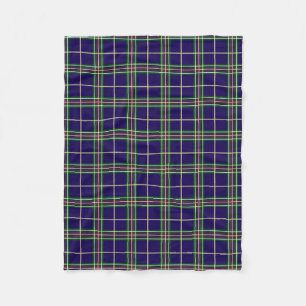 Oxford University Dress Tartan Fleece Blanket