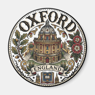 Oxford University Radcliffe Camera England Magnet