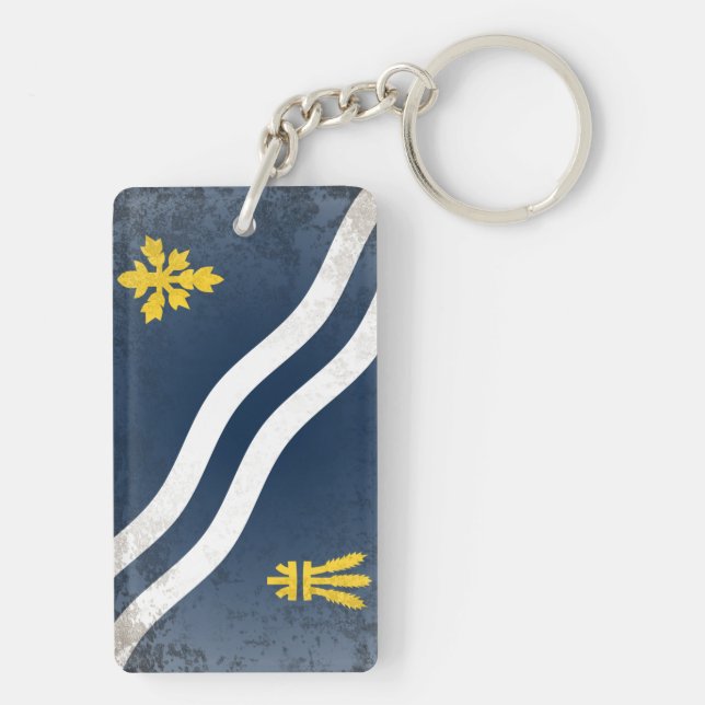 Oxfordshire Key Ring (Back)