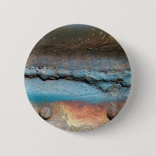 Oxidised Metal 6 Cm Round Badge