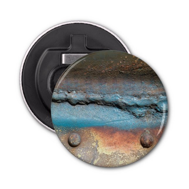 Oxidised Metal Bottle Opener (Front)