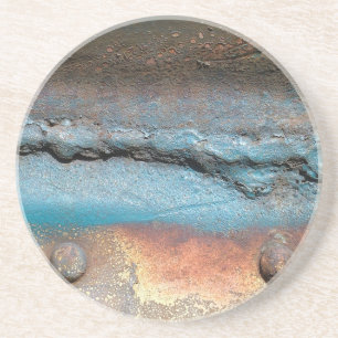 Oxidised Metal Coaster