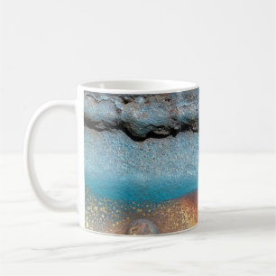 Oxidised Metal Coffee Mug