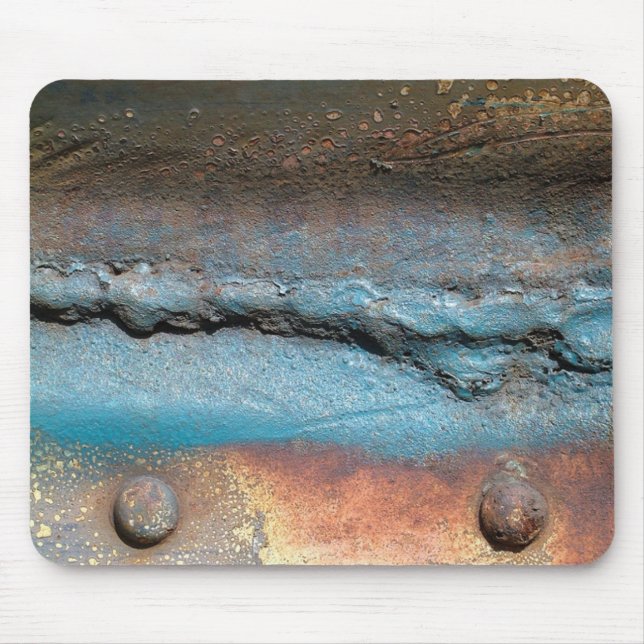 Oxidised Metal Mouse Mat (Front)