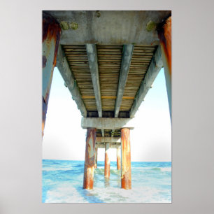 Oxidised Pier Poster