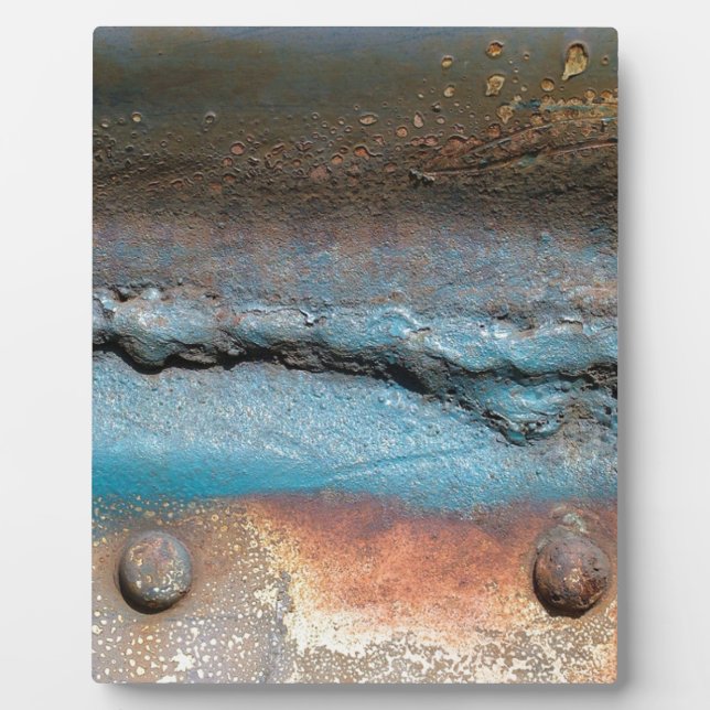 Oxidized Metal Plaque (Front)