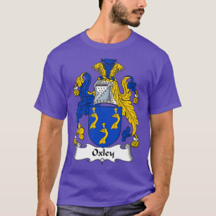 Oxley Coat of Arms Family Crest  T-Shirt