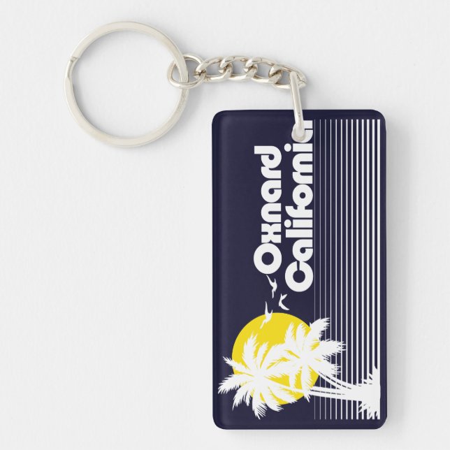 Oxnard California Key Ring (Front)