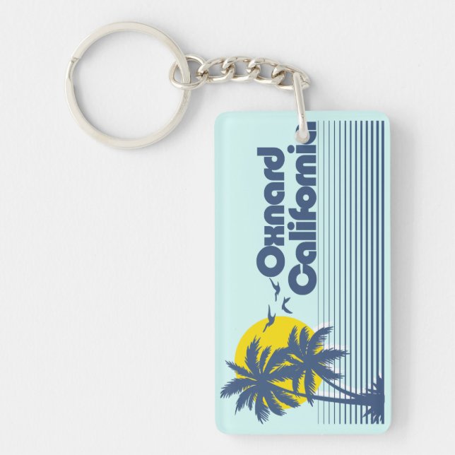 Oxnard California Key Ring (Front)