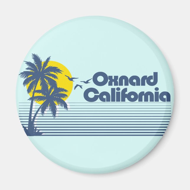 Oxnard California Magnet (Front)