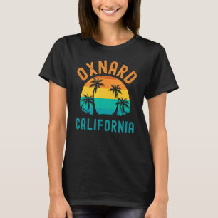 Oxnard California Vintage Retro Palm Tree T-Shirt