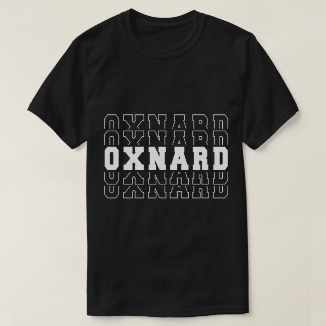 Oxnard city California Oxnard CA 1 T-Shirt (Design Front)
